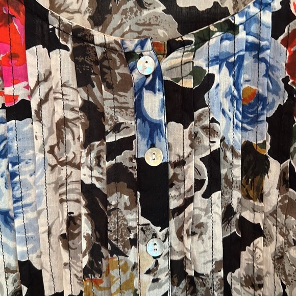 JOE BROWNS Boho Floral  Long Sleeved Tunic Top - Picture 6 of 9